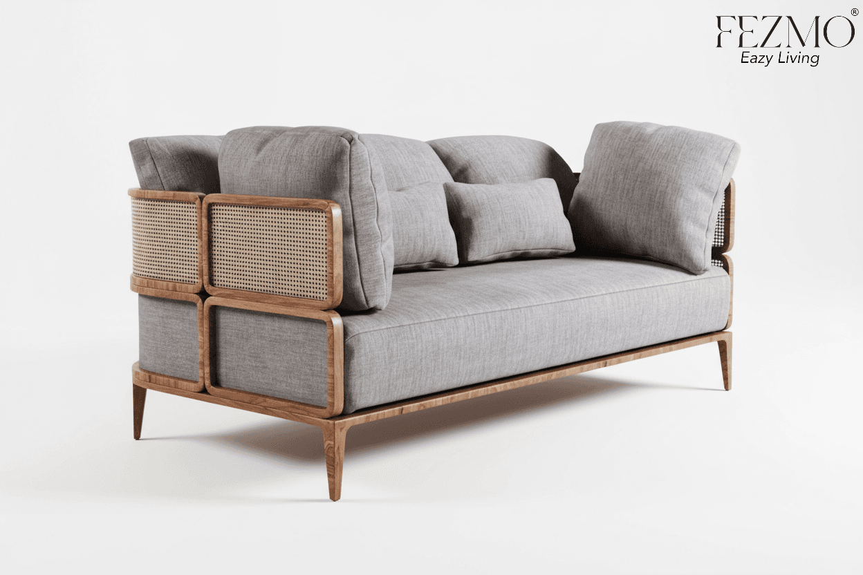 Grey Cane Two-Seater