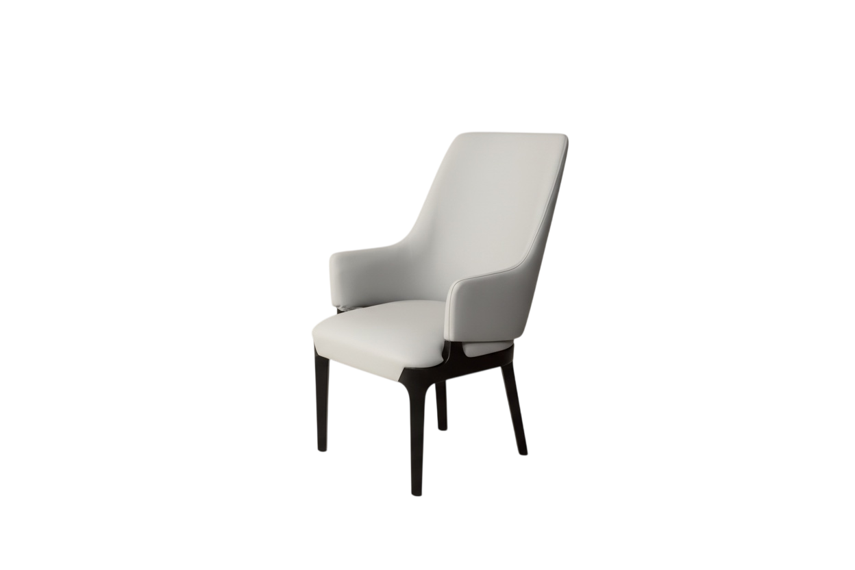 Sculpted Accent Chair