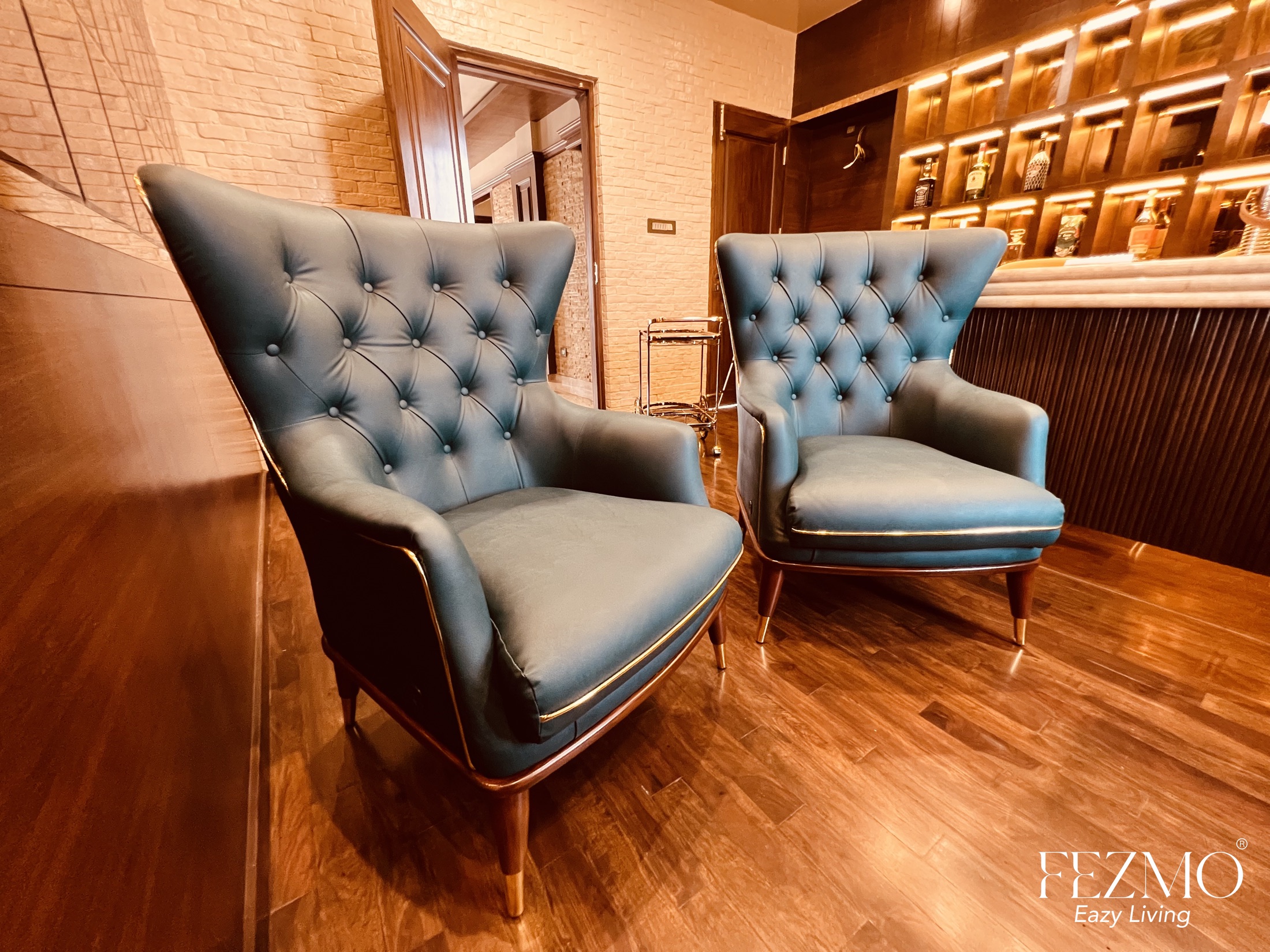 Chesterfield Sofa — Luxury Residence, Chennai