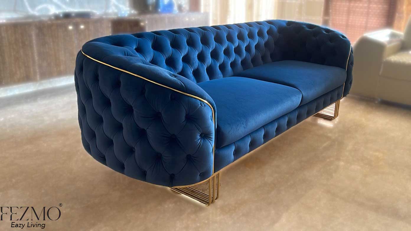 Classic Buttoned Chesterfield