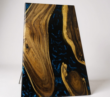 Epoxy Live-Edge Table